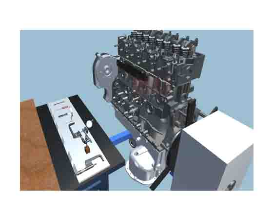 通用系列發動機仿真教學軟件